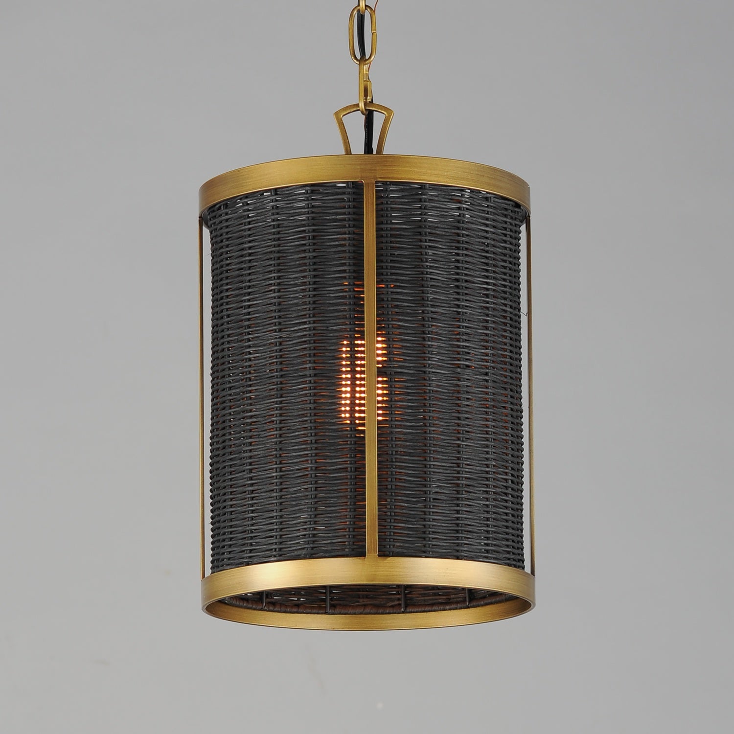 MAXIM, RATTAN-SINGLE PENDANT, CHANDELIER LIGHT