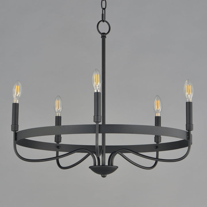 MAXIM, FRANKIE-SINGLE-TIER CHANDELIER, PENDANT LIGHT