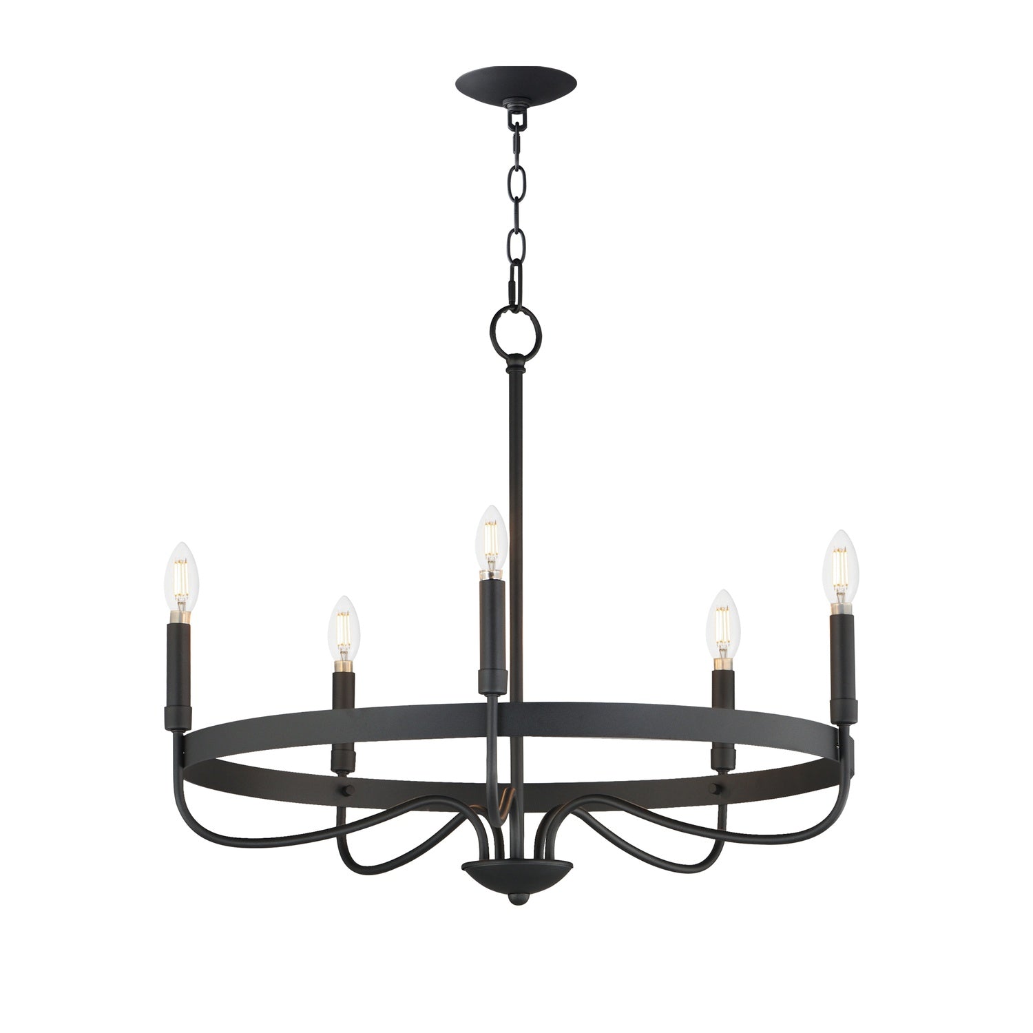 MAXIM, FRANKIE-SINGLE-TIER CHANDELIER, PENDANT LIGHT