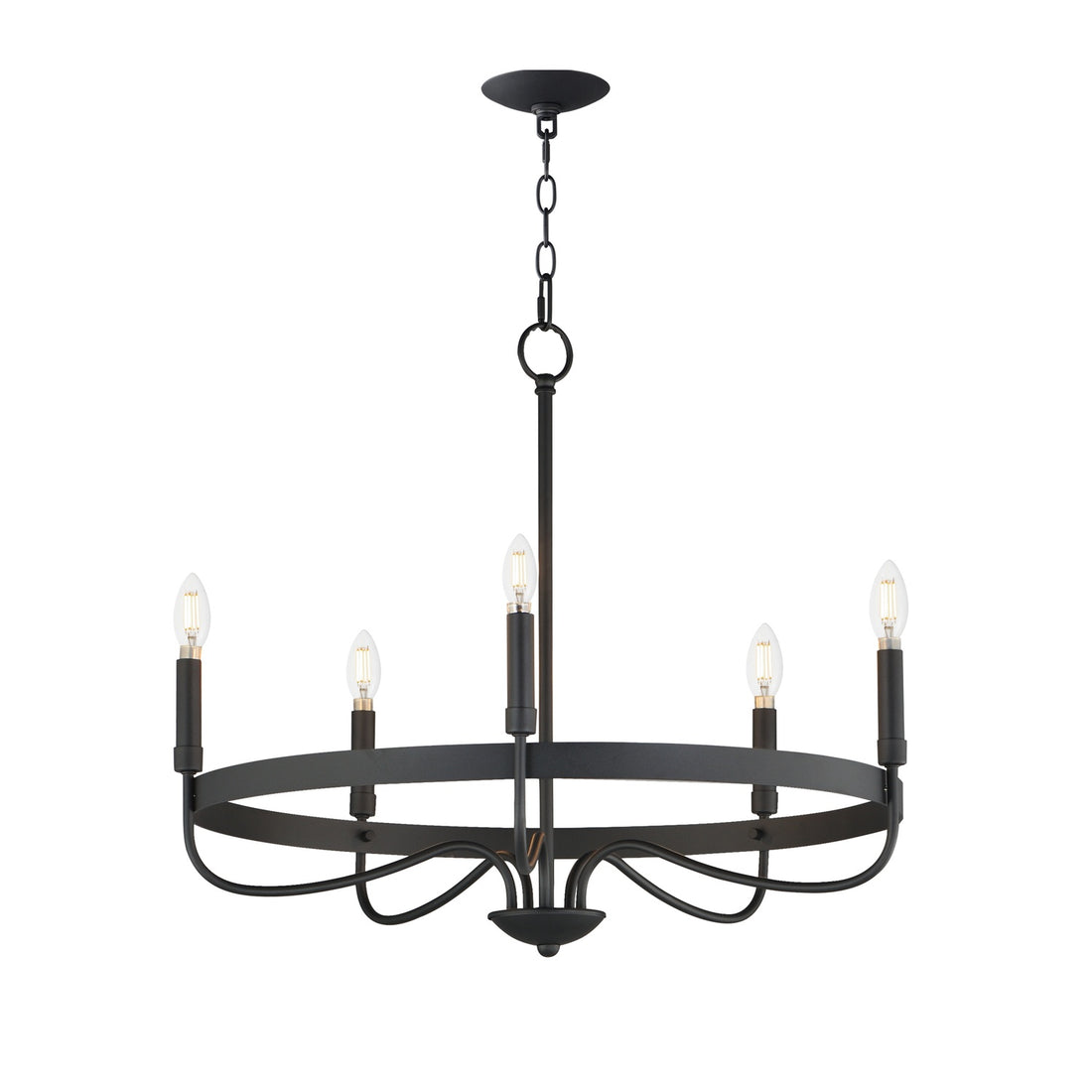 MAXIM, FRANKIE-SINGLE-TIER CHANDELIER, PENDANT LIGHT