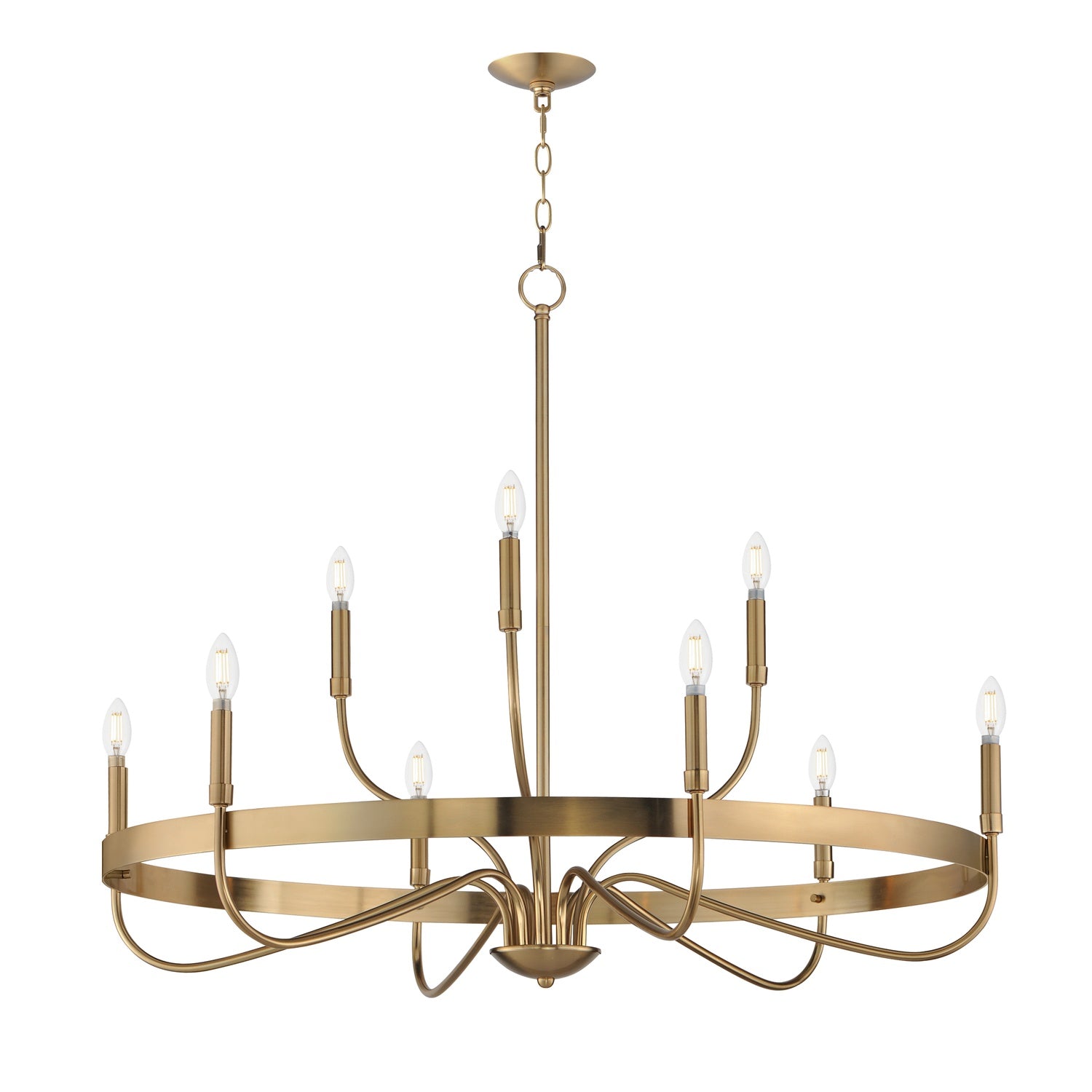 MAXIM, FRANKIE-SINGLE-TIER CHANDELIER, PENDANT LIGHT