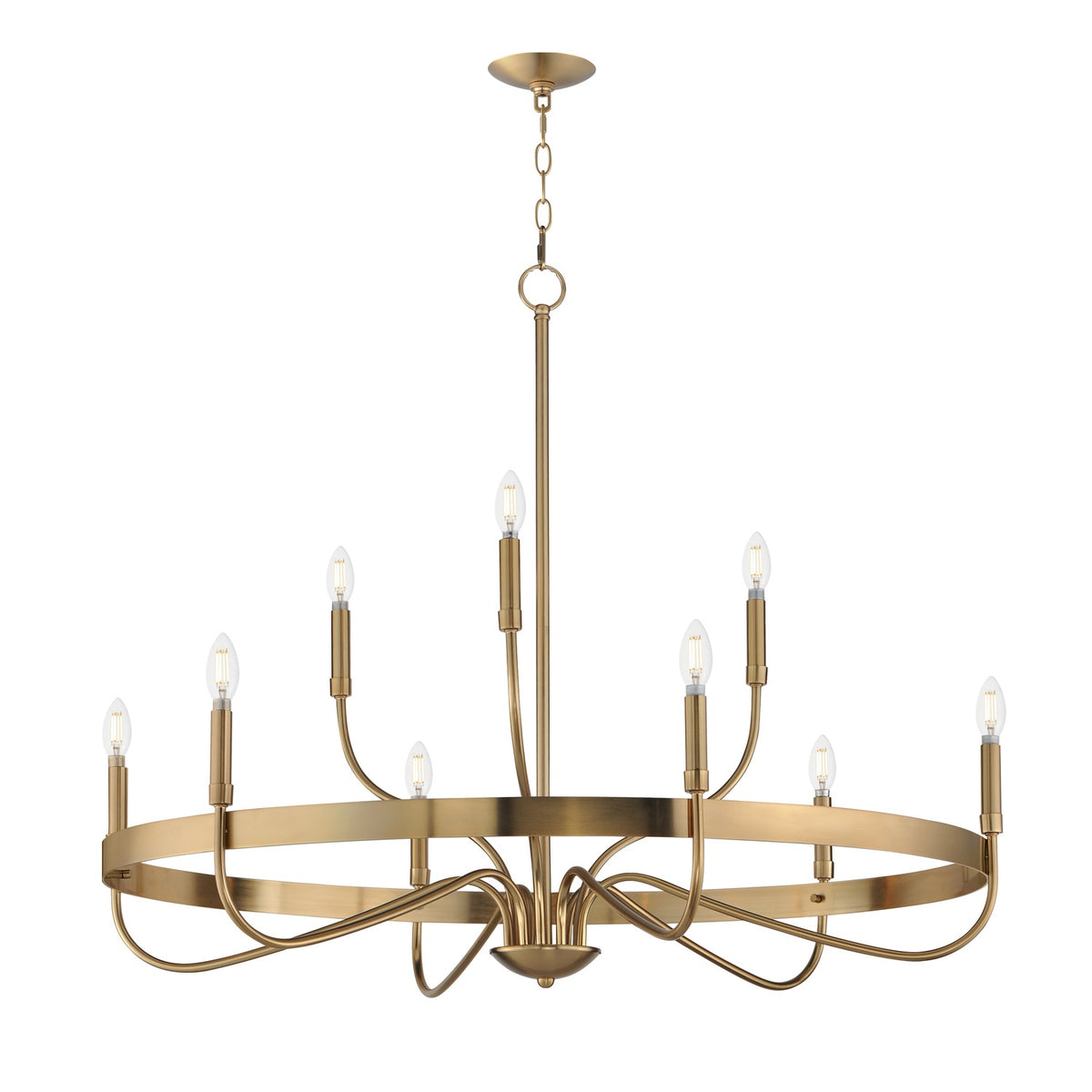 MAXIM, FRANKIE-SINGLE-TIER CHANDELIER, PENDANT LIGHT