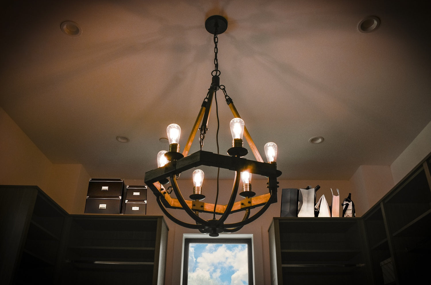 MAXIM, LODGE-CHANDELIER, PENDANT LIGHT