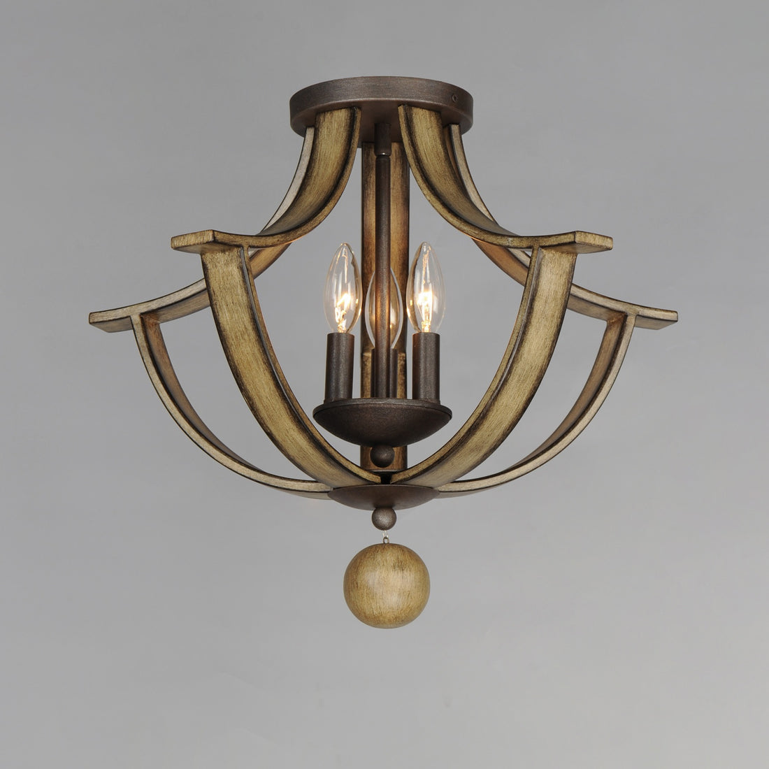 MAXIM, BASQUE-SEMI-FLUSH MOUNT, SEMI FLUSH MOUNT LIGHT