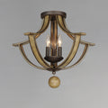 MAXIM, BASQUE-SEMI-FLUSH MOUNT, SEMI FLUSH MOUNT LIGHT