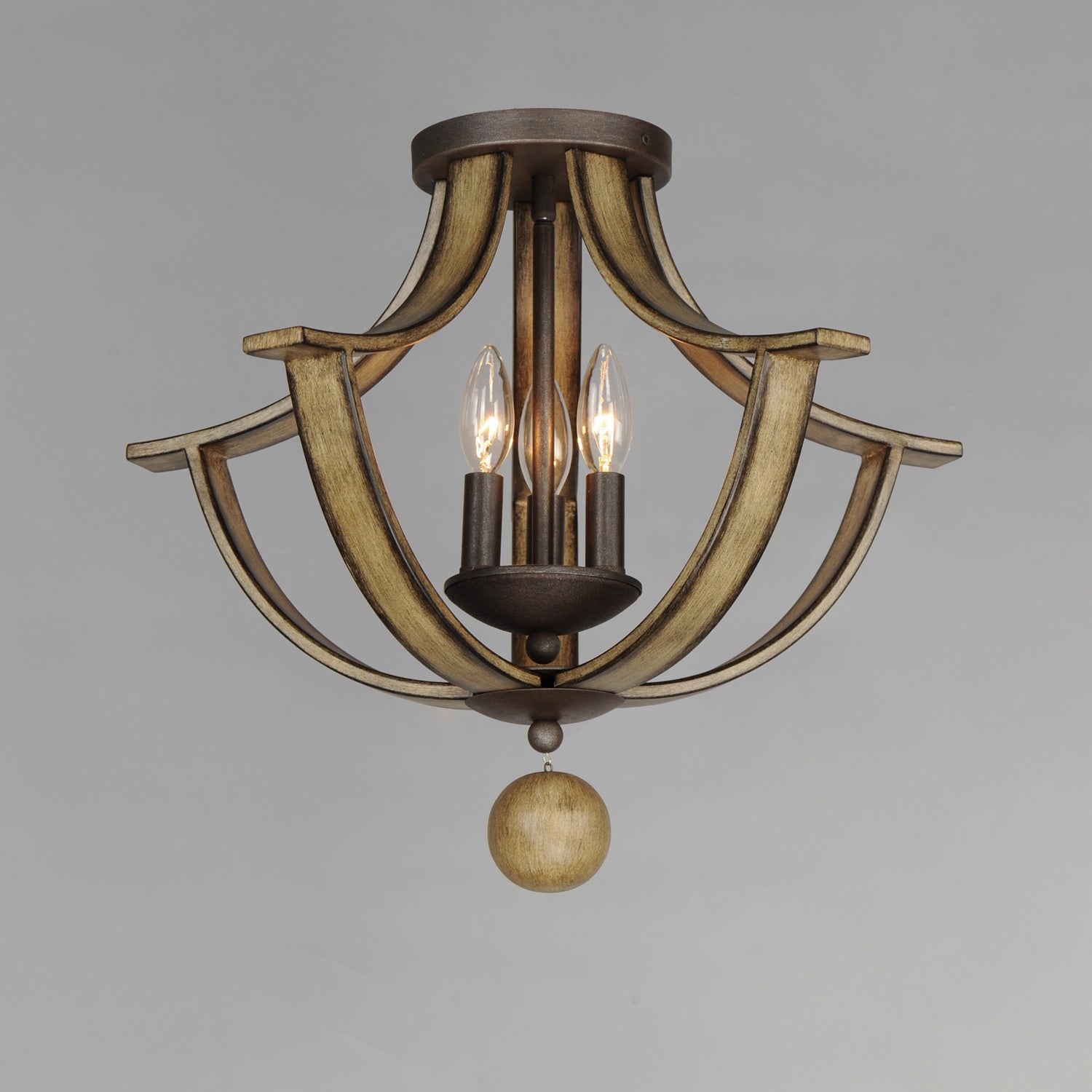 MAXIM, BASQUE-SEMI-FLUSH MOUNT, SEMI FLUSH MOUNT LIGHT