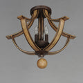 MAXIM, BASQUE-SEMI-FLUSH MOUNT, SEMI FLUSH MOUNT LIGHT