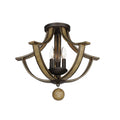 MAXIM, BASQUE-SEMI-FLUSH MOUNT, SEMI FLUSH MOUNT LIGHT