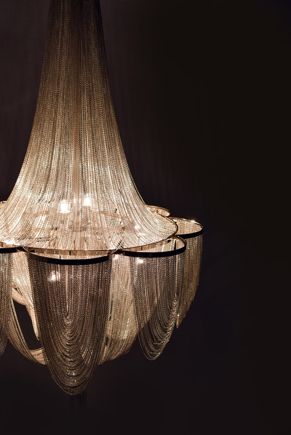 MAXIM, CHANTILLY-SINGLE-TIER CHANDELIER, PENDANT LIGHT