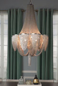 MAXIM, CHANTILLY-SINGLE-TIER CHANDELIER, PENDANT LIGHT