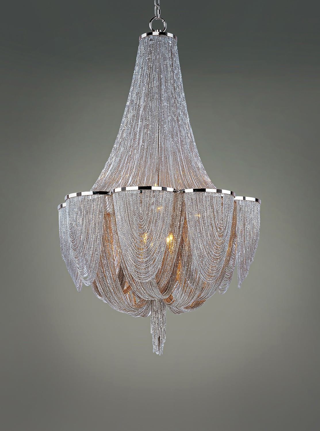 MAXIM, CHANTILLY-SINGLE-TIER CHANDELIER, PENDANT LIGHT