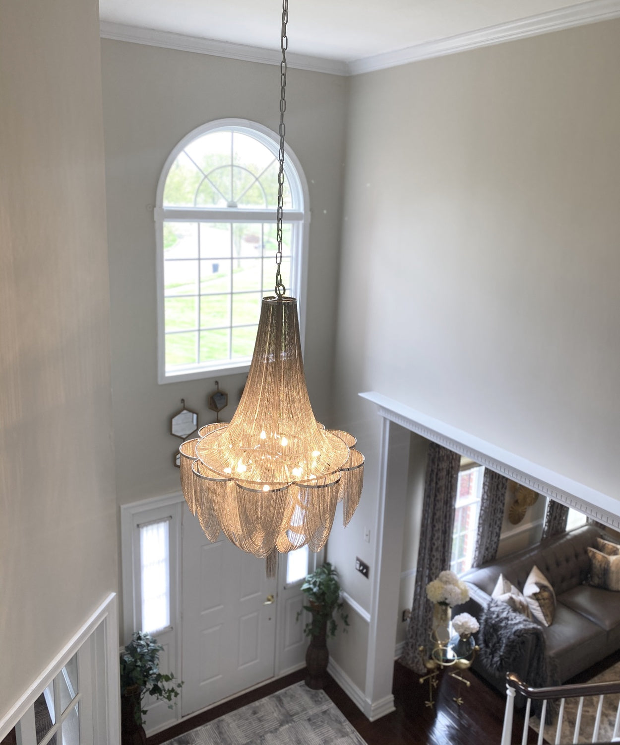 MAXIM, CHANTILLY-SINGLE-TIER CHANDELIER, PENDANT LIGHT