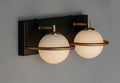 MAXIM, REVOLVE-BATH VANITY, WALL SCONCES