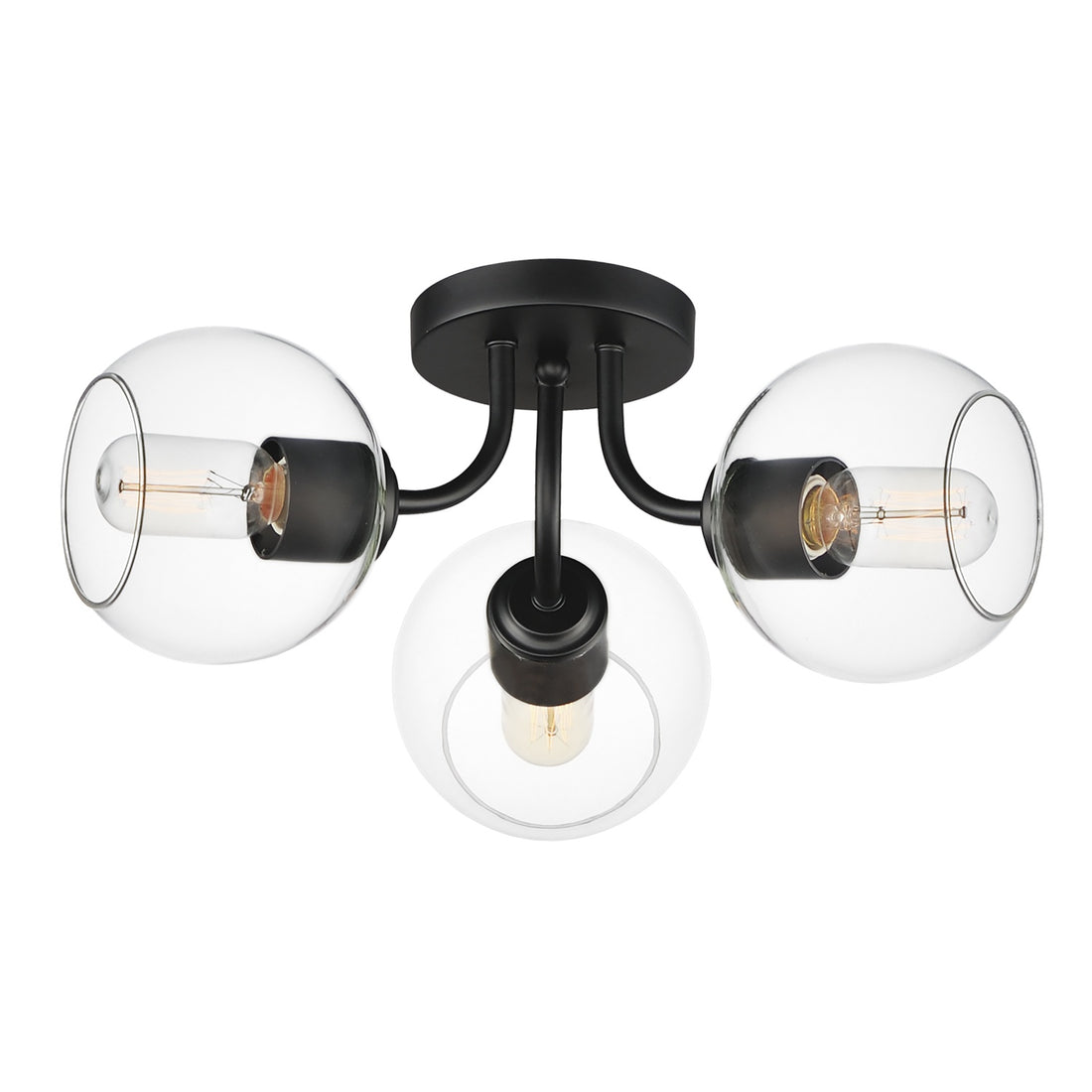 MAXIM, KNOX-SEMI-FLUSH MOUNT, SEMI FLUSH MOUNT LIGHT