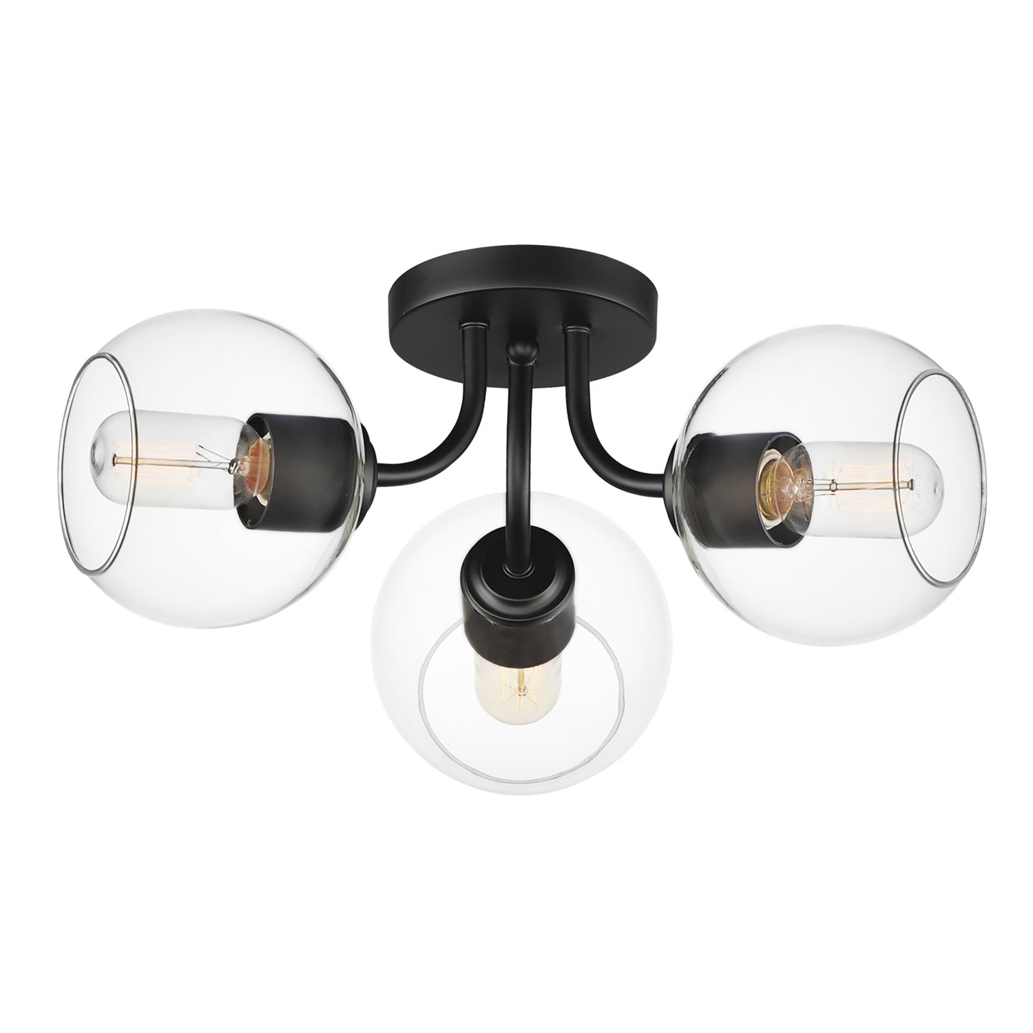 MAXIM, KNOX-SEMI-FLUSH MOUNT, SEMI FLUSH MOUNT LIGHT