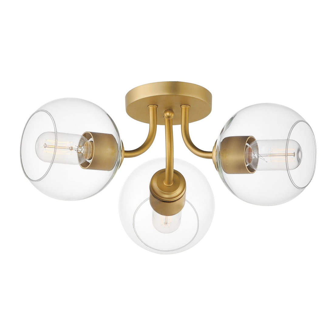 MAXIM, KNOX-SEMI-FLUSH MOUNT, SEMI FLUSH MOUNT LIGHT