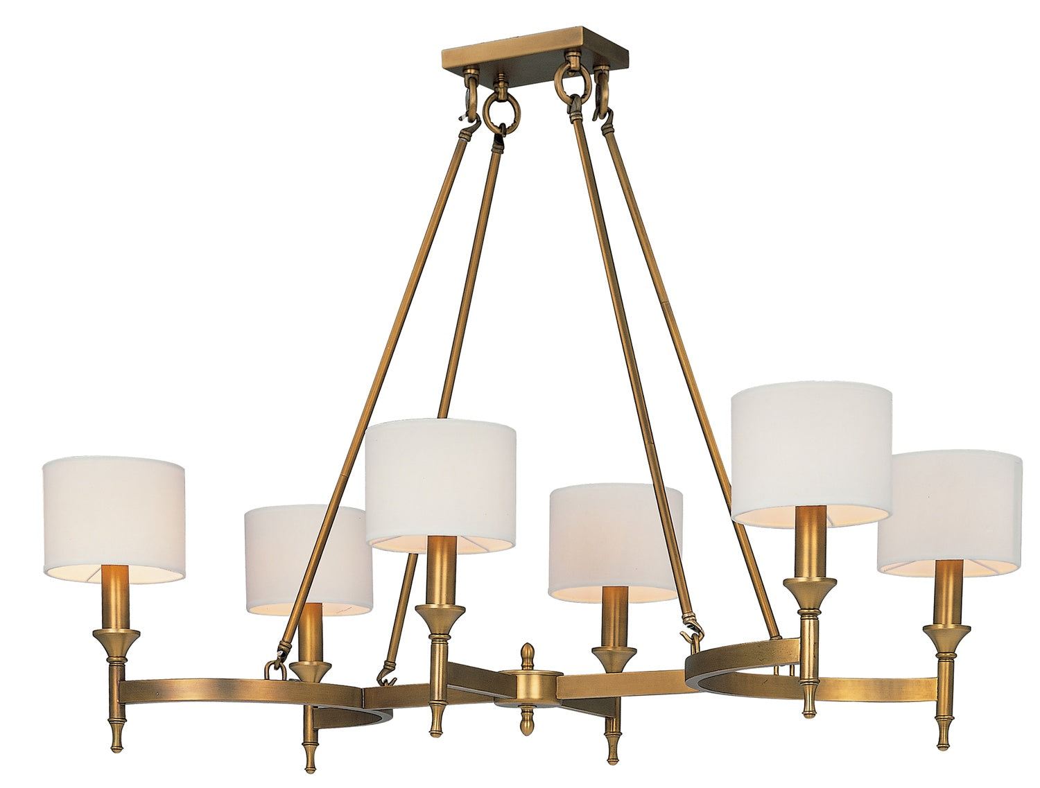 MAXIM, FAIRMONT-SINGLE-TIER CHANDELIER, PENDANT LIGHT