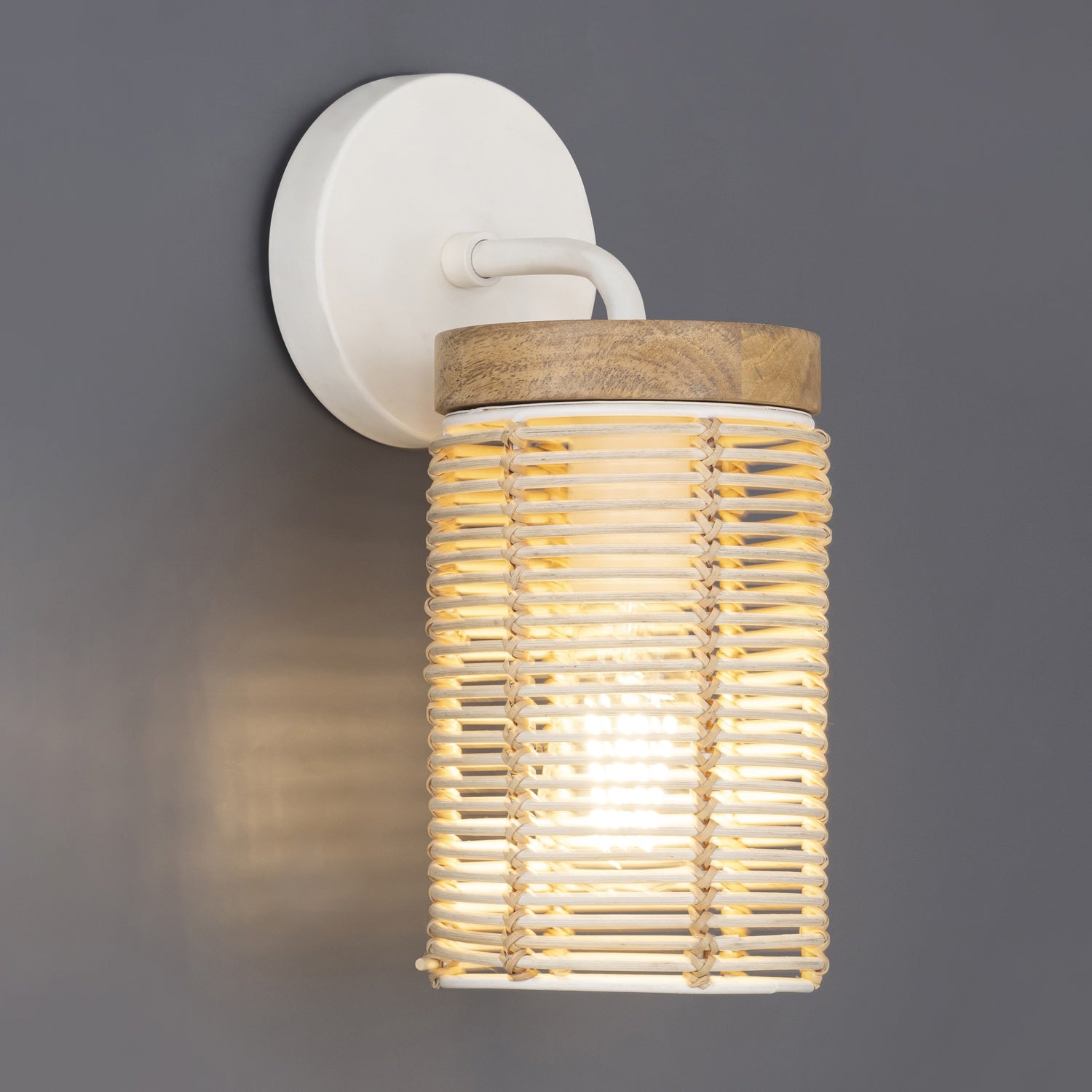 MAXIM, VANNERIE-WALL SCONCE, WALL SCONCES