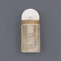 MAXIM, VANNERIE-WALL SCONCE, WALL SCONCES