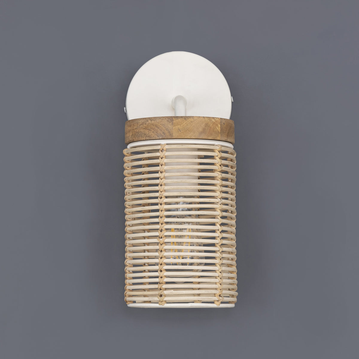 MAXIM, VANNERIE-WALL SCONCE, WALL SCONCES