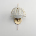 MAXIM, MACRAME-WALL SCONCE, WALL SCONCES