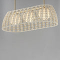 MAXIM, MACRAME-LINEAR PENDANT, CHANDELIER LIGHT