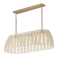 MAXIM, MACRAME-LINEAR PENDANT, CHANDELIER LIGHT