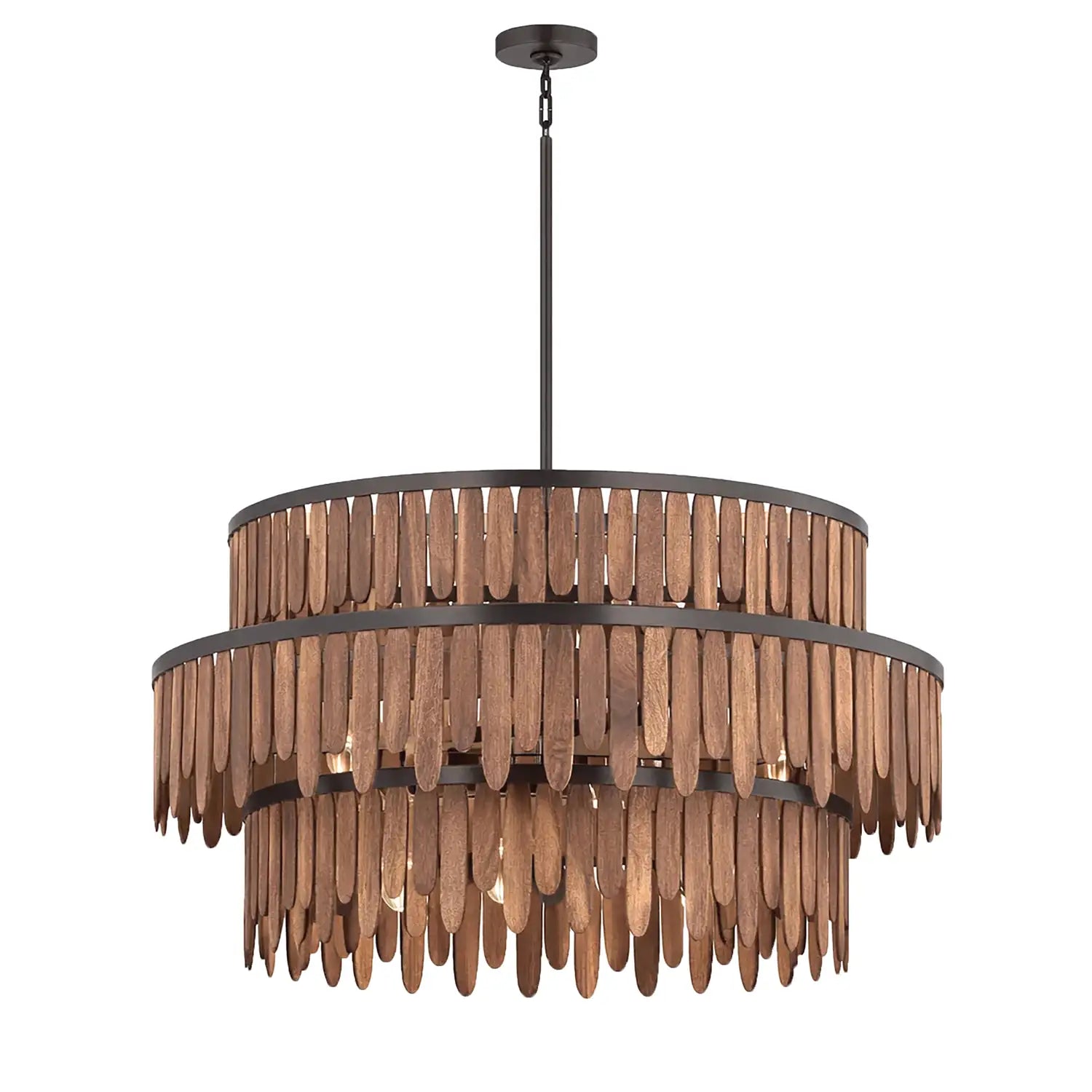 MAXIM, Marimba 3 Tier Chandelier, CHANDELIER LIGHT