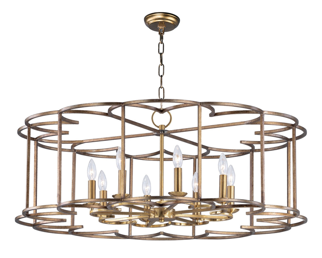 MAXIM, HELIX-SINGLE-TIER CHANDELIER, PENDANT LIGHT