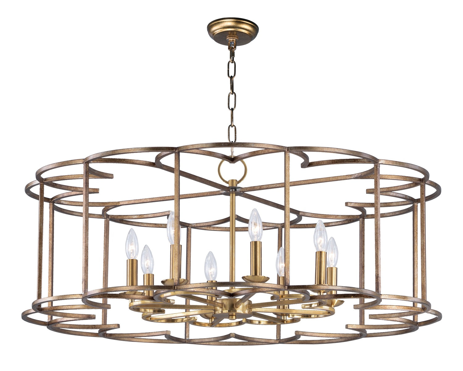 MAXIM, HELIX-SINGLE-TIER CHANDELIER, PENDANT LIGHT