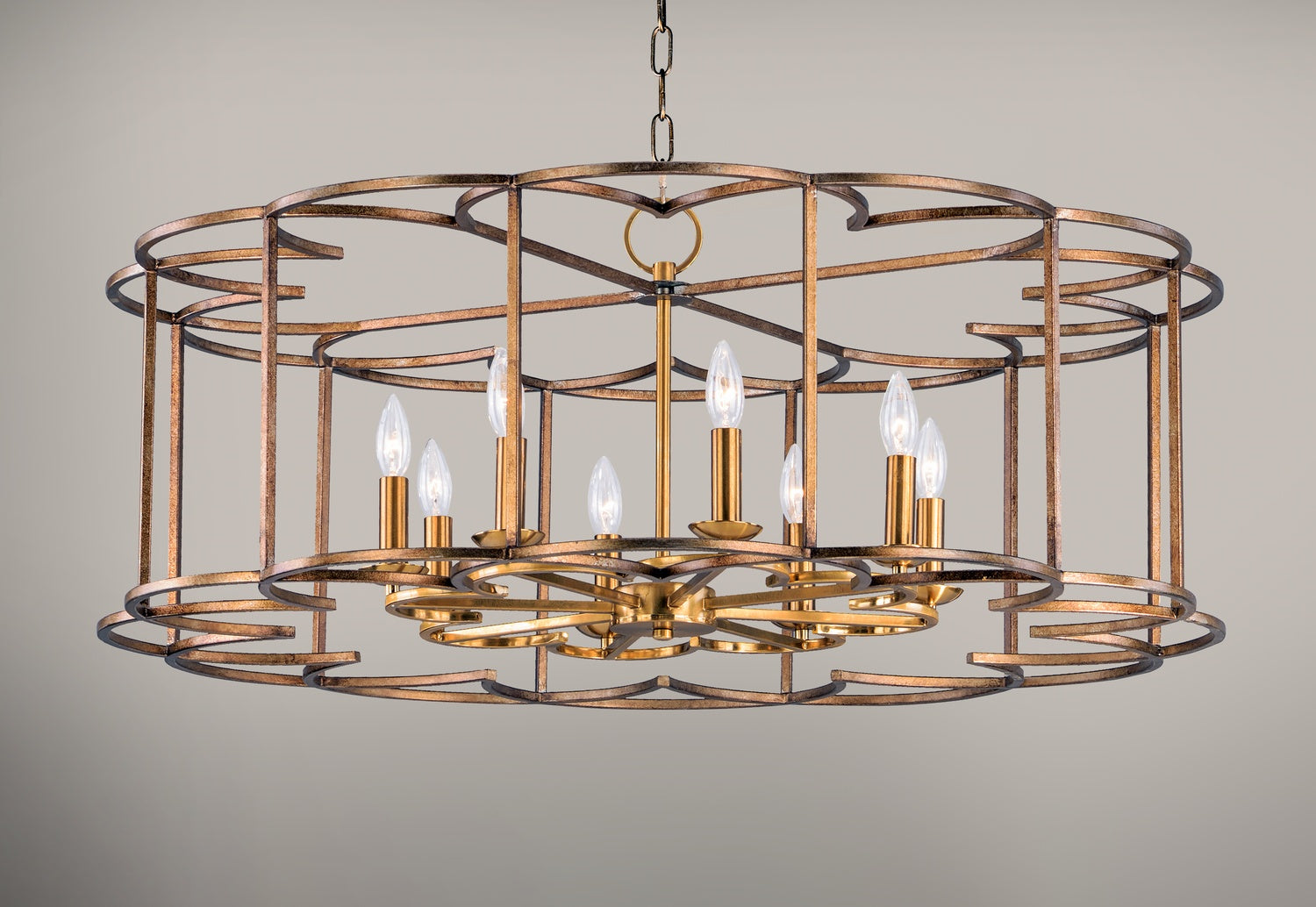 MAXIM, HELIX-SINGLE-TIER CHANDELIER, PENDANT LIGHT