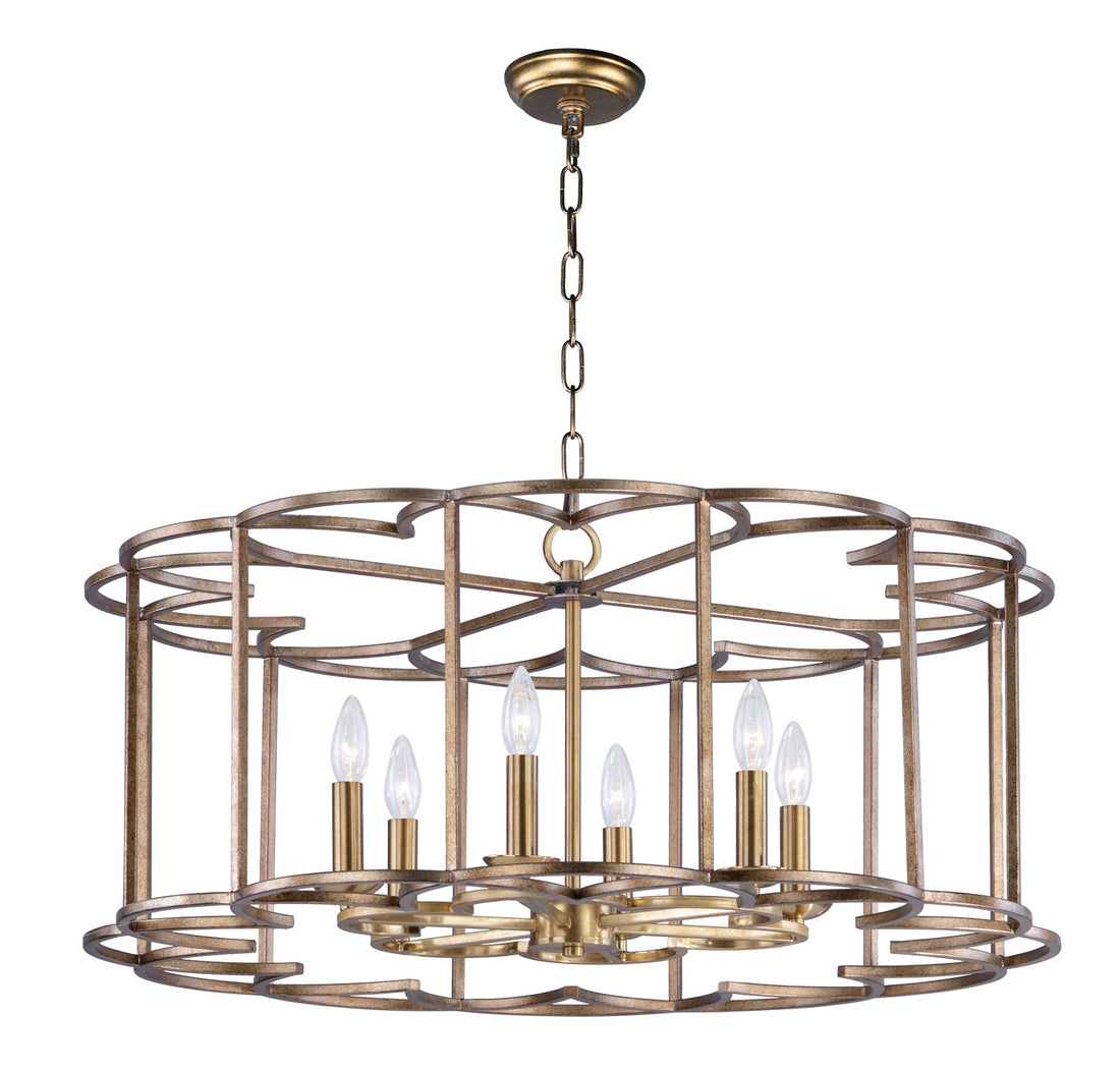 MAXIM, HELIX-SINGLE-TIER CHANDELIER, PENDANT LIGHT
