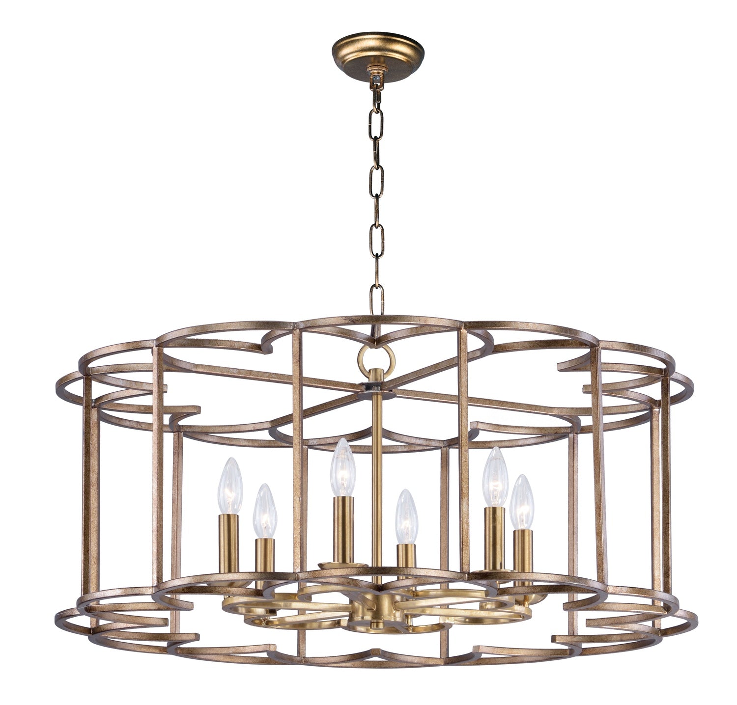 MAXIM, HELIX-SINGLE-TIER CHANDELIER, PENDANT LIGHT
