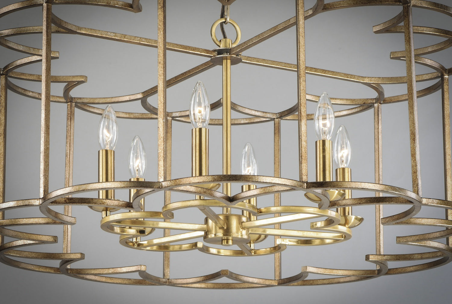 MAXIM, HELIX-SINGLE-TIER CHANDELIER, PENDANT LIGHT