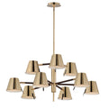 MAXIM, CARLO-MULTI-TIER CHANDELIER, PENDANT LIGHT