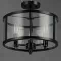 MAXIM, SENTINEL-SEMI-FLUSH MOUNT, SEMI FLUSH MOUNT LIGHT