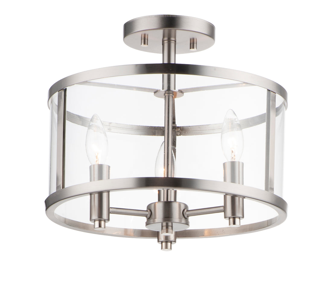 MAXIM, SENTINEL-SEMI-FLUSH MOUNT, SEMI FLUSH MOUNT LIGHT