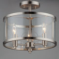 MAXIM, SENTINEL-SEMI-FLUSH MOUNT, SEMI FLUSH MOUNT LIGHT