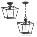MAXIM, Clifton Single Pendant / Semi Flush, PENDANT LIGHT