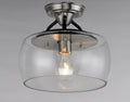 MAXIM, GOBLET-SEMI-FLUSH MOUNT, SEMI FLUSH MOUNT LIGHT