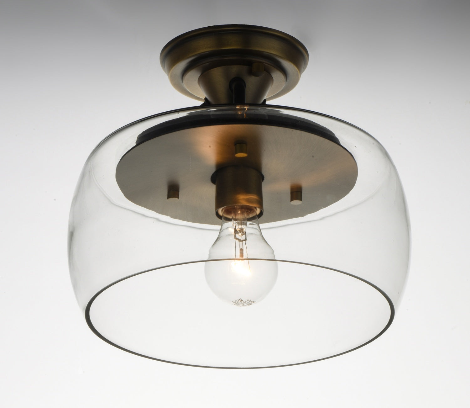 MAXIM, GOBLET-SEMI-FLUSH MOUNT, SEMI FLUSH MOUNT LIGHT