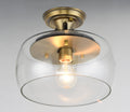 MAXIM, GOBLET-SEMI-FLUSH MOUNT, SEMI FLUSH MOUNT LIGHT