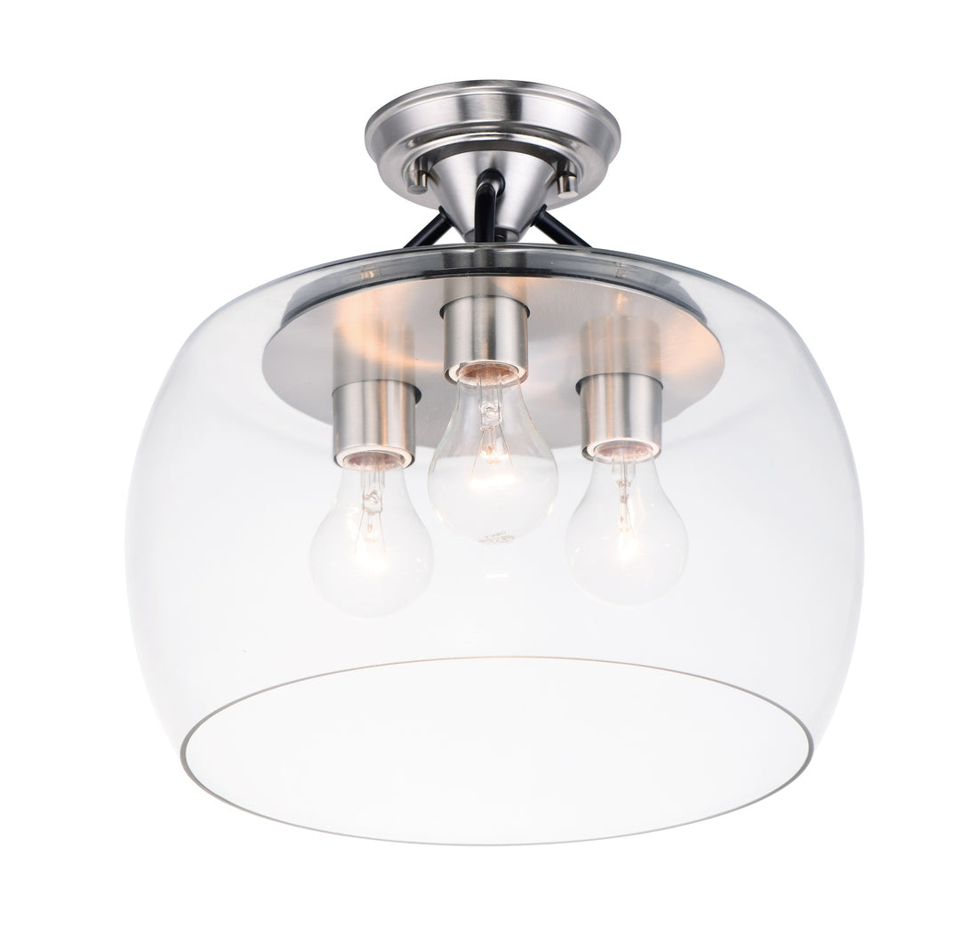 MAXIM, GOBLET-SEMI-FLUSH MOUNT, SEMI FLUSH MOUNT LIGHT
