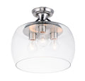 MAXIM, GOBLET-SEMI-FLUSH MOUNT, SEMI FLUSH MOUNT LIGHT