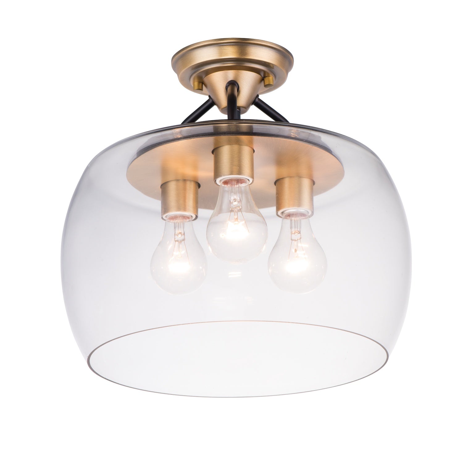 MAXIM, GOBLET-SEMI-FLUSH MOUNT, SEMI FLUSH MOUNT LIGHT