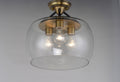 MAXIM, GOBLET-SEMI-FLUSH MOUNT, SEMI FLUSH MOUNT LIGHT