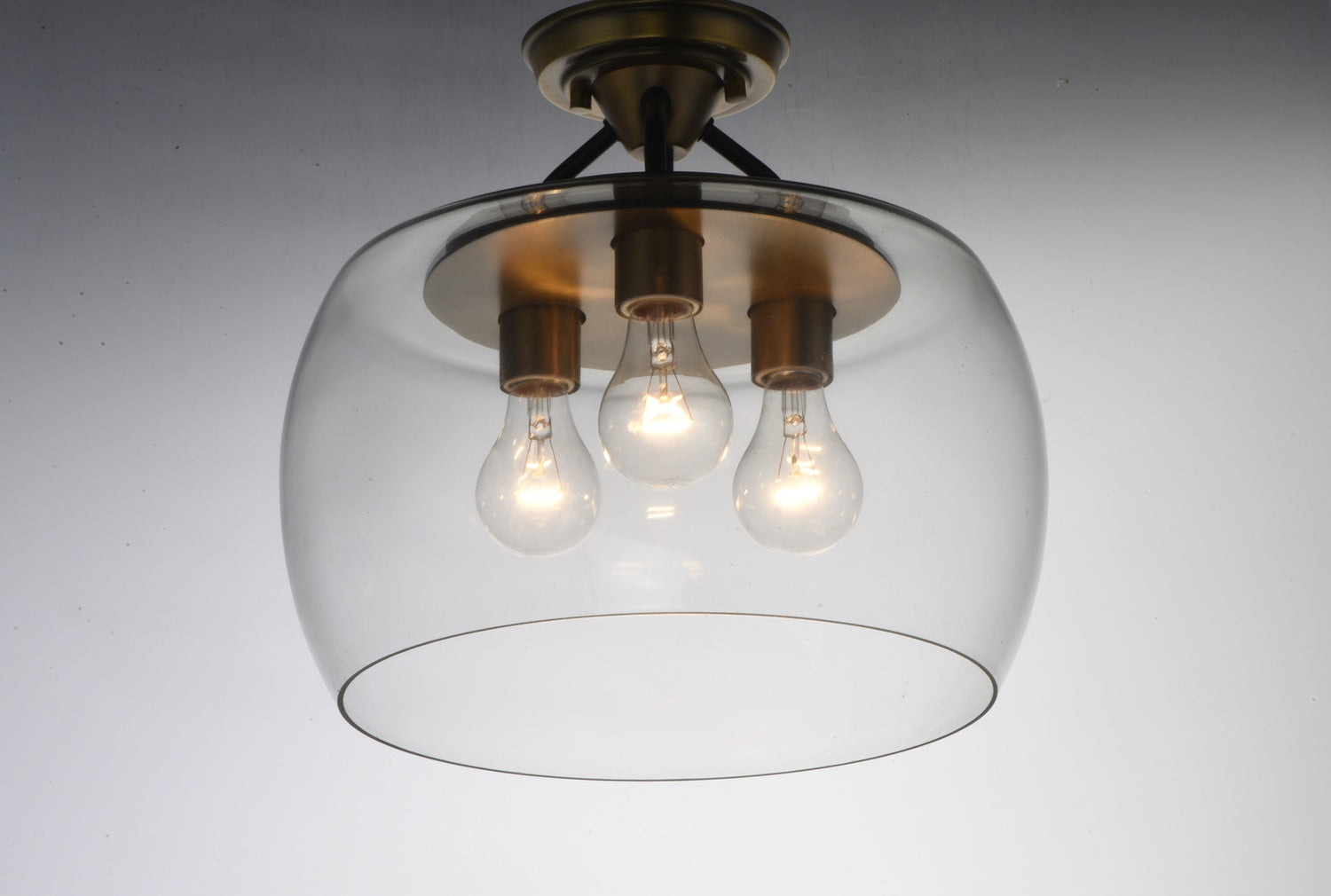 MAXIM, GOBLET-SEMI-FLUSH MOUNT, SEMI FLUSH MOUNT LIGHT