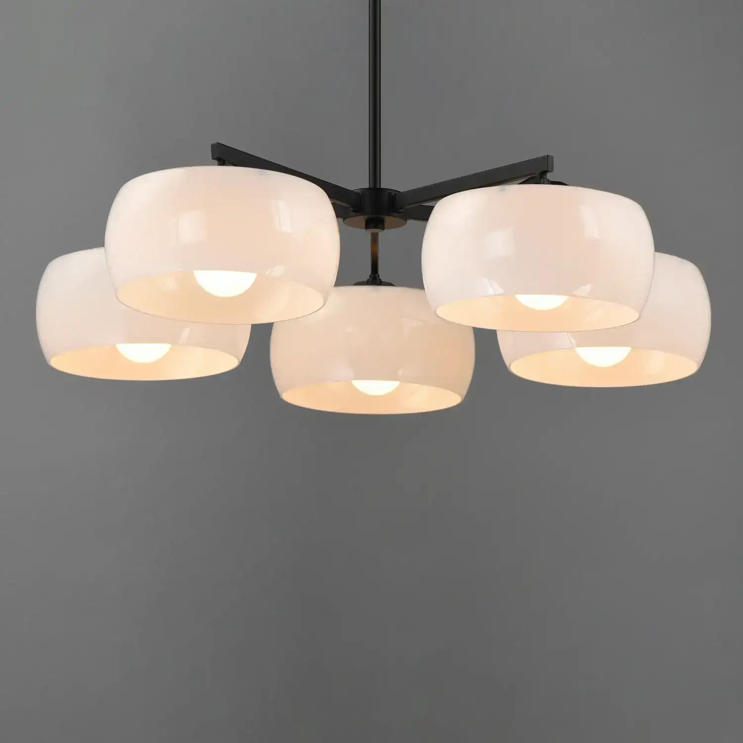 MAXIM, GLAZED-CHANDELIER, CHANDELIER LIGHT