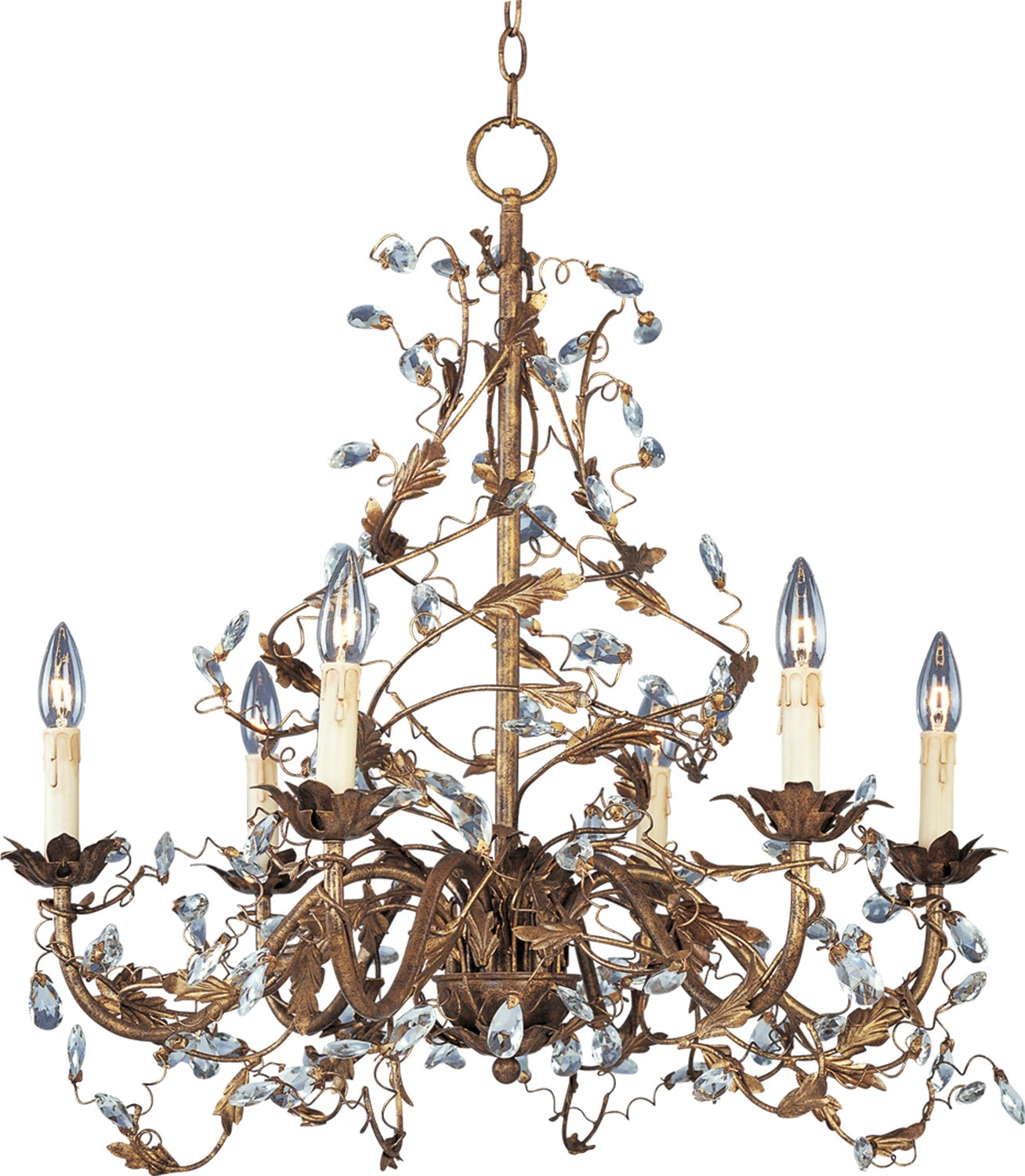 MAXIM, ELEGANTE-SINGLE-TIER CHANDELIER, PENDANT LIGHT