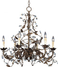 MAXIM, ELEGANTE-SINGLE-TIER CHANDELIER, PENDANT LIGHT